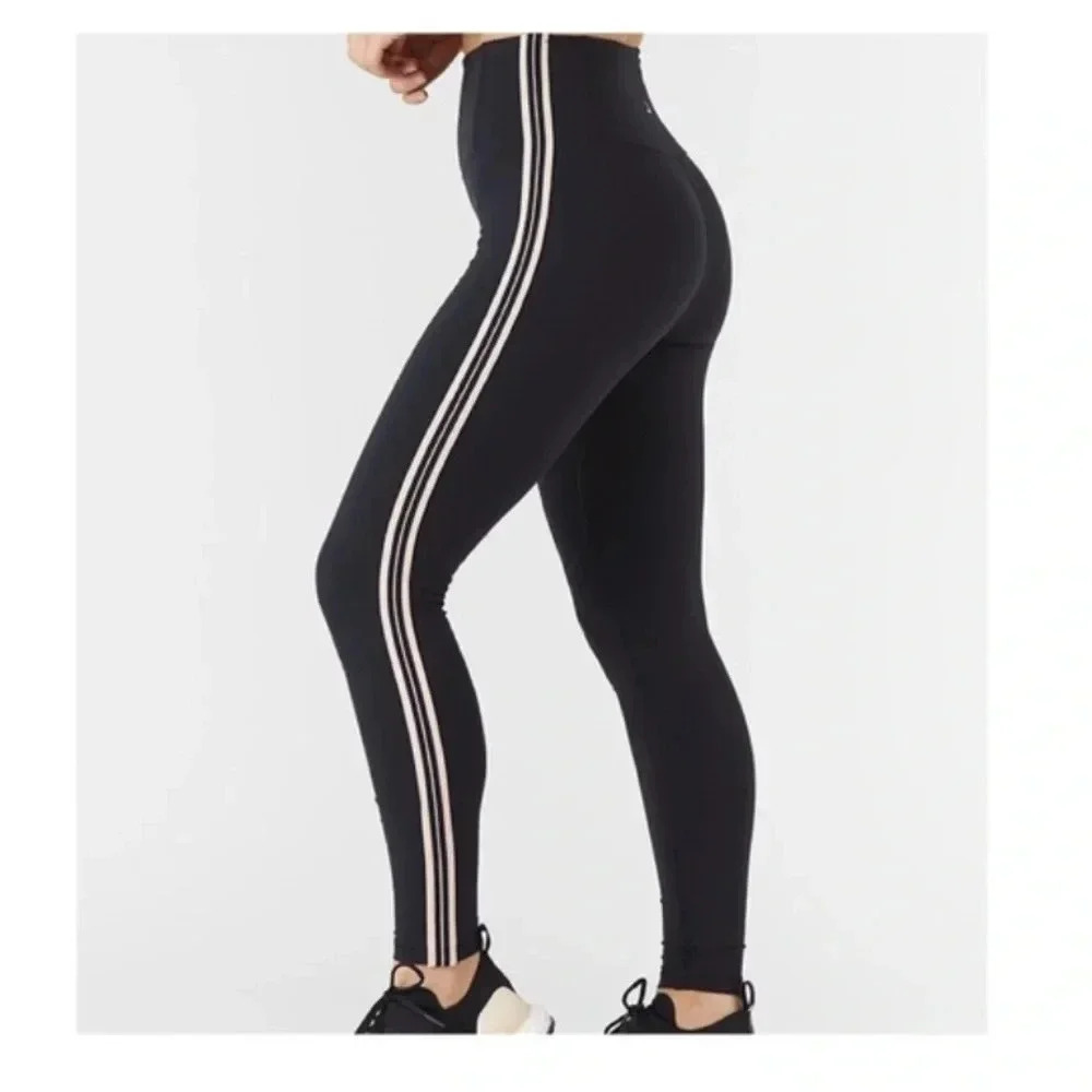 Glyder Revolution Side Stripe Athletic Leggings size L